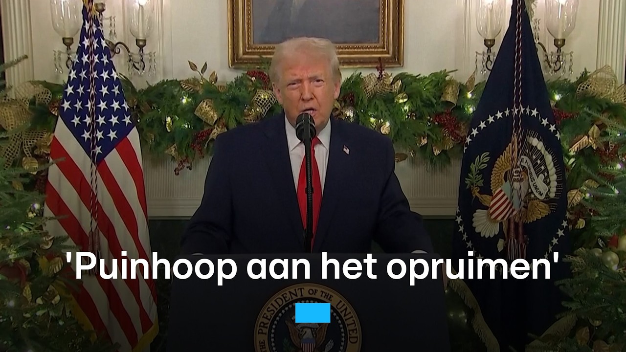 Trump werkt aan populariteit in toespraak | RTL Nieuws