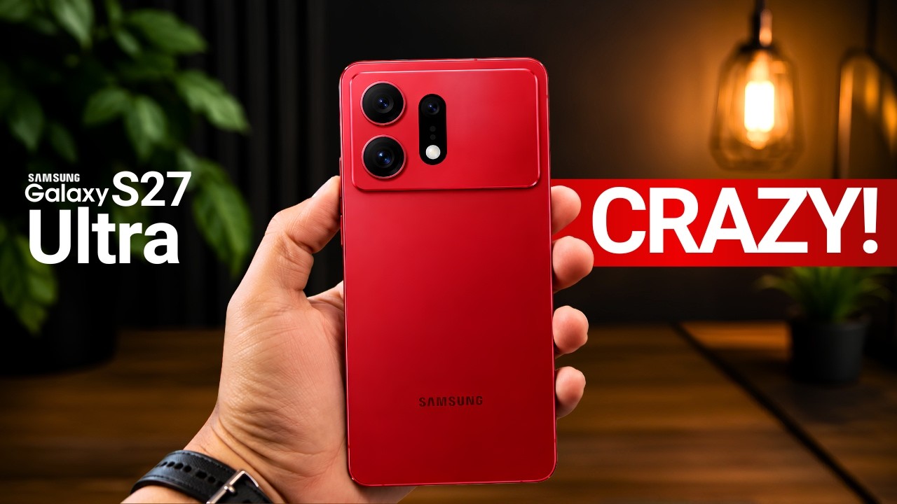 Samsung Galaxy S27 Ultra &mdash; О БОЖЕ, НОВЫЙ ДИЗАЙН!