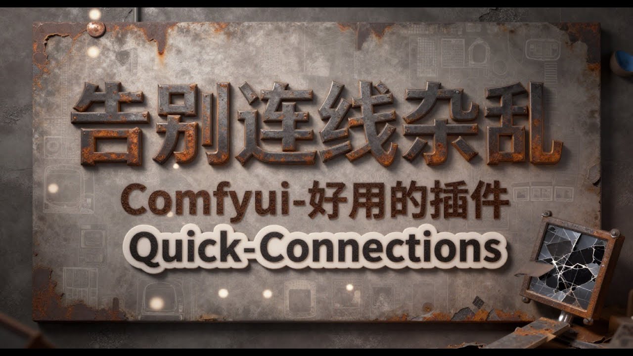 【插件推荐】告别连线杂乱丨这个小插件，让连线超清晰！从此告别连线遮挡（quick-connections）