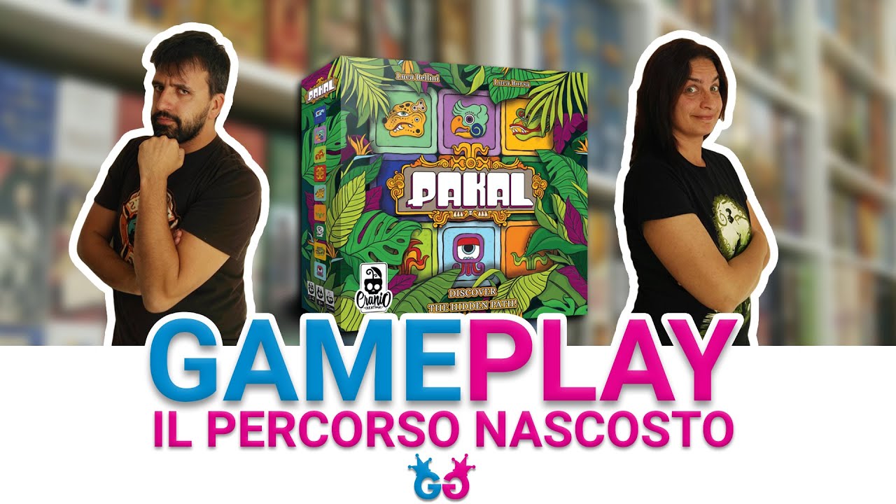 Pakal, Partita Completa al gioco da tavolo alla ricerca dei tesori perduti