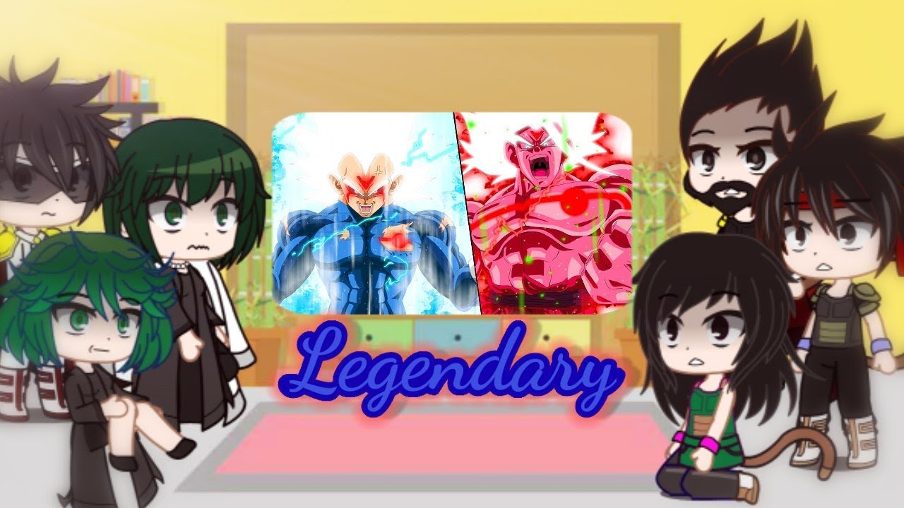 OpmxDbz react to Legendary Form, -plus dance of vegeta- {PART4}