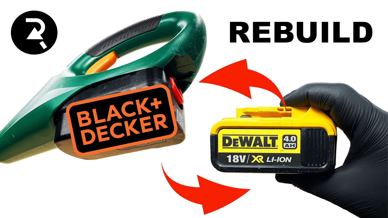 How To Install A Battery Adapter - Power Tool Conversion