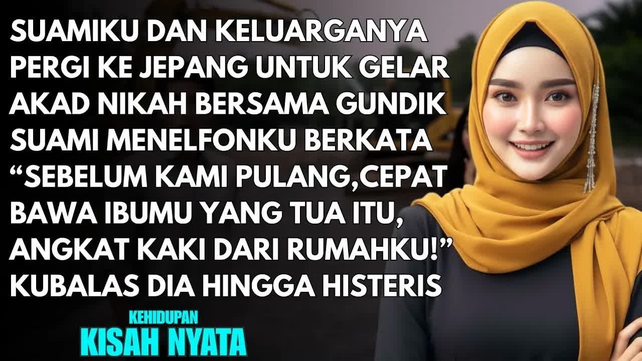 SUAMI BAWA KELUARGANYA KEJEPANG DAN MENIKAHI GUNDIKNYA DISANA - SAAT PULANG MEREKA HISTERIS KARENA..