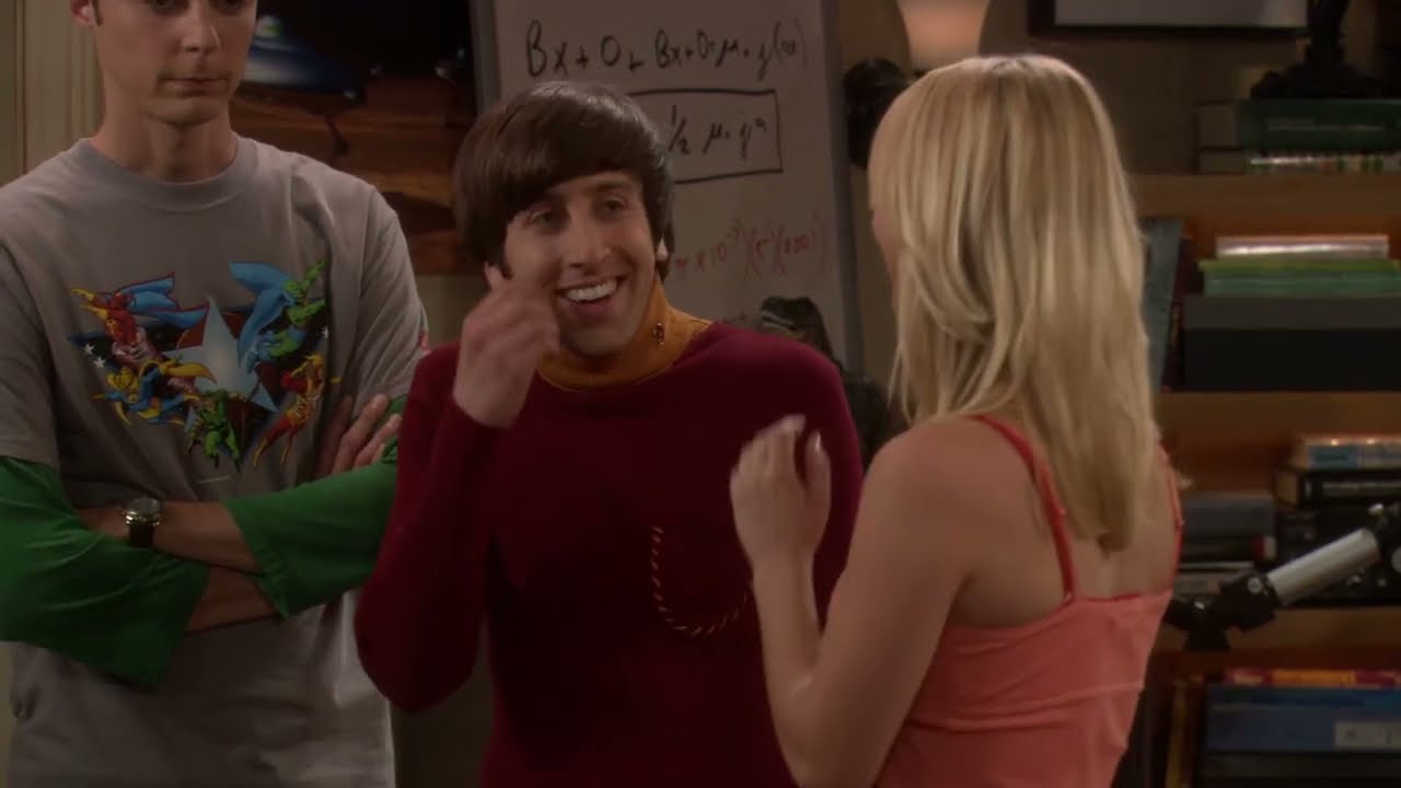 The big bang theory Howard bloopers
