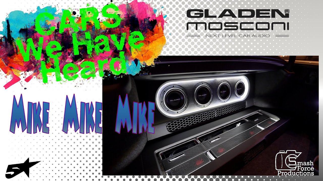 Mike Rios's Mosconi pro Gladen Pro upgrade cars we have heard