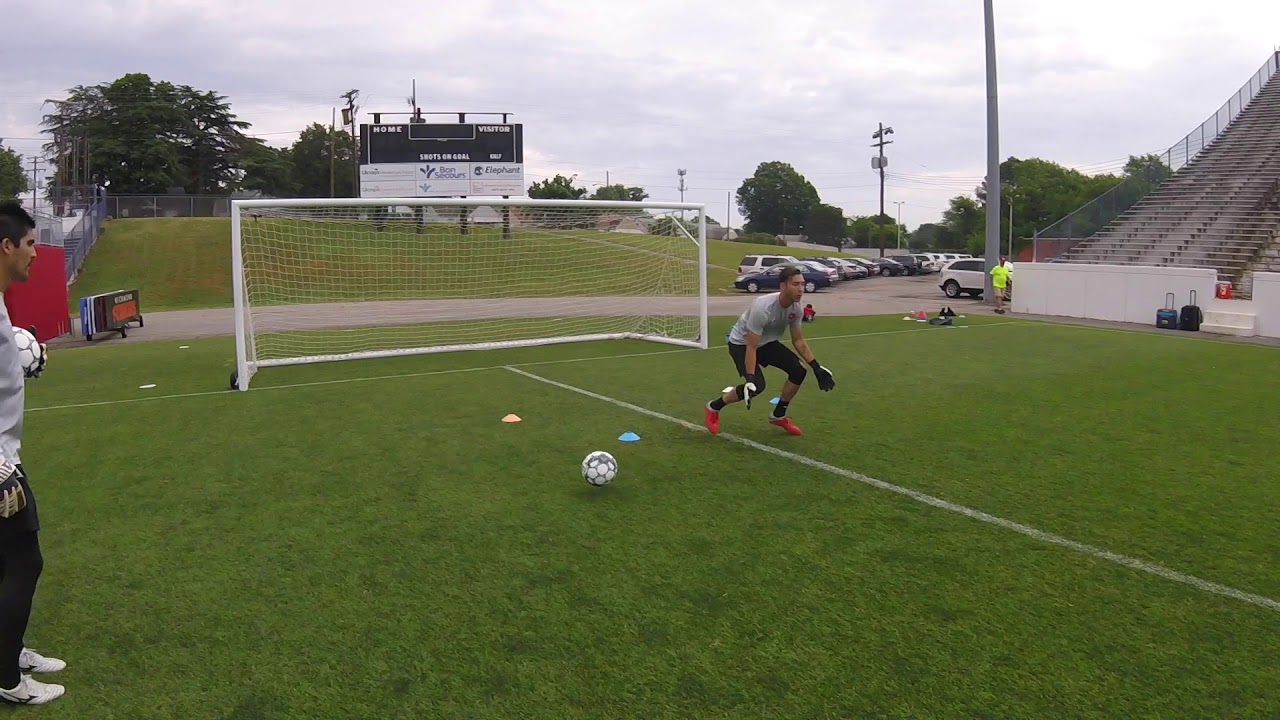 Brilliant Pro Goalkeeper Block Save and Shot Stopping Session