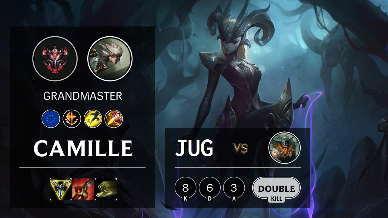 Camille Jungle vs Olaf - EUW Grandmaster Patch 10.13