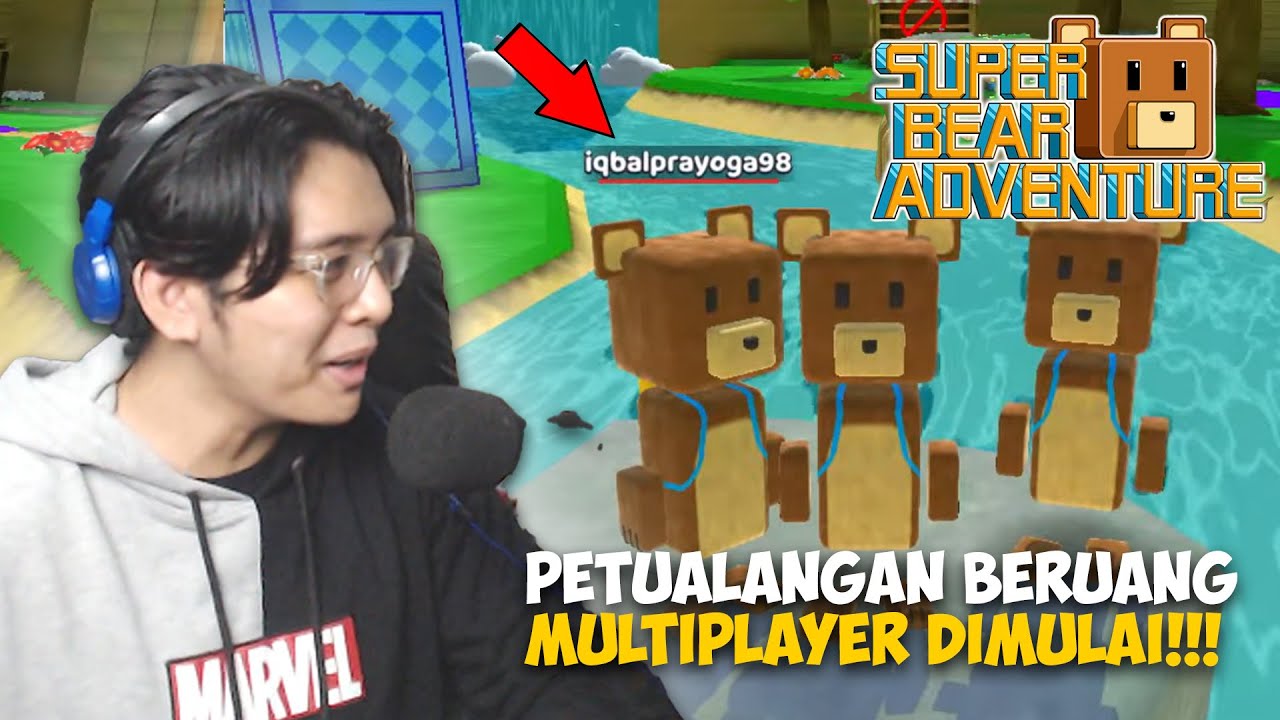 GW Menyelamatkan BERUANG Di Desa Kura-Kura!! Super Bear Adventure MULTIPLAYER #1