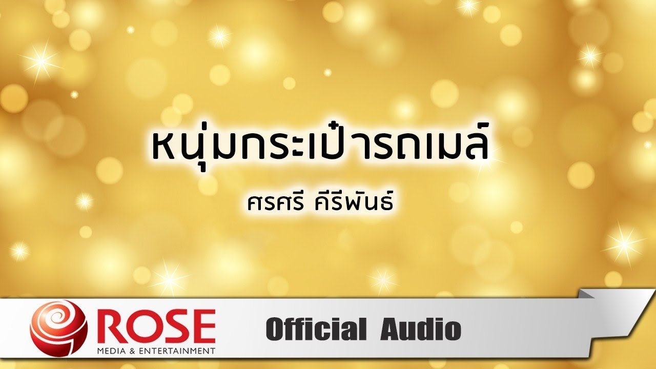 หนุ่มกระเป๋ารถเมล์ - ศรศรี คีรีพันธ์ (Official Audio)