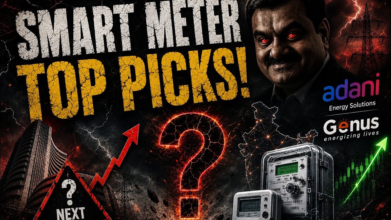 25 Crore Smart Meter Opportunity! | Next Multibagger Theme I Adani & Genus