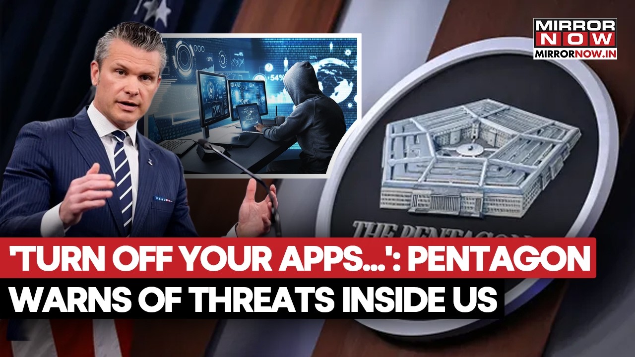 Pentagon Warns Credible Threats Inside US, Flags 3 ‘Compromised’ Apps Amid Iran Conflict