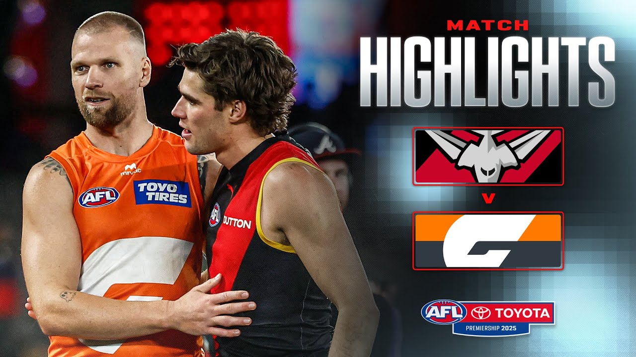 Essendon v GWS Giants Highlights | Round 19, 2025 | AFL