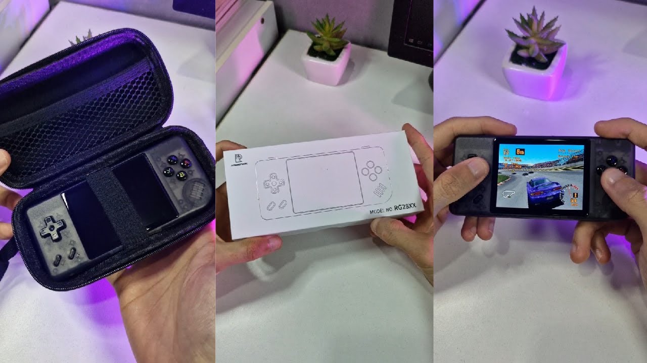 Anbernic RG28XX Unboxing !! Testing PS1 & PSP Game