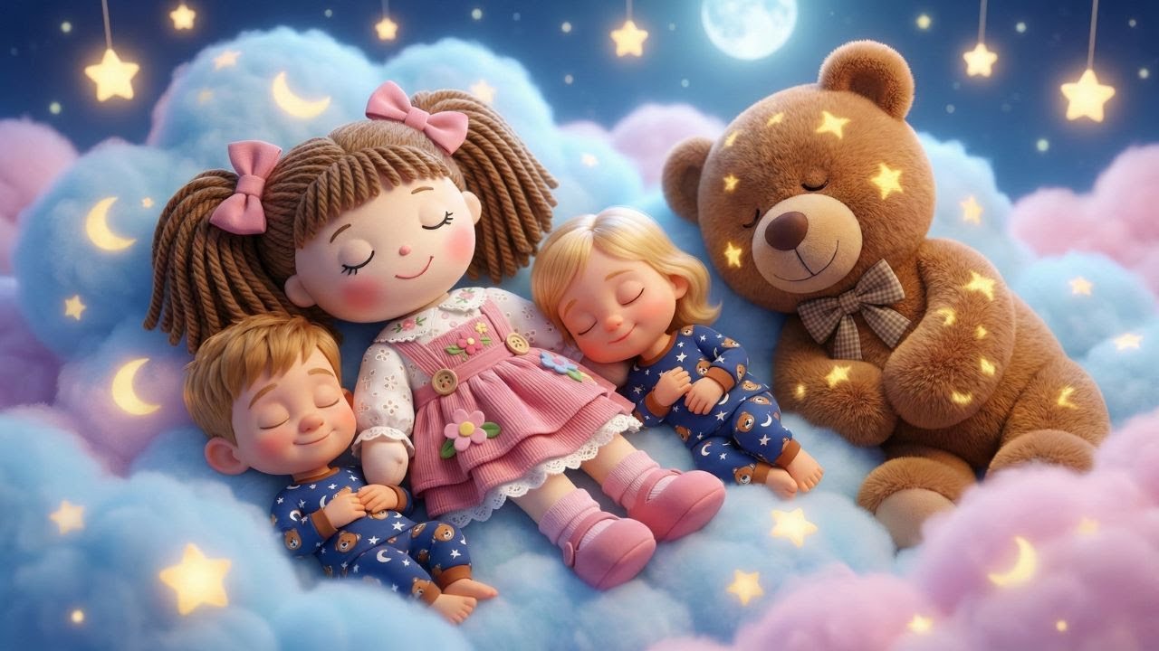Kołysanka Lalki 🧸🌙 | Spokojna kołysanka na dobranoc | Kołysanki do snu dla dzieci