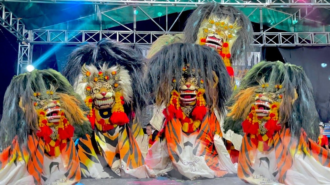 Rampak Barongan Blora Terbaru Seni Barong Kembang Aji Joyo Live Kaliporang #barongan #baronganblora