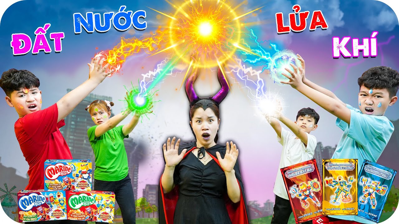 Chiến Thần Đất Nước Lửa Khí Đối Đầu Trùm Hắc Ám ♥ Minh Khoa TV