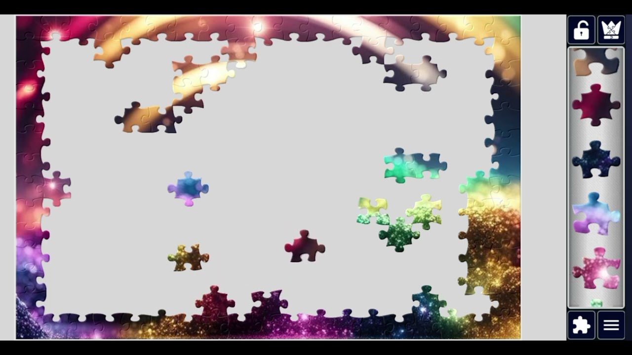 Colourful Cosmos😍//#beautiful gaming puzzle 🧩@JigsawPuzzle928