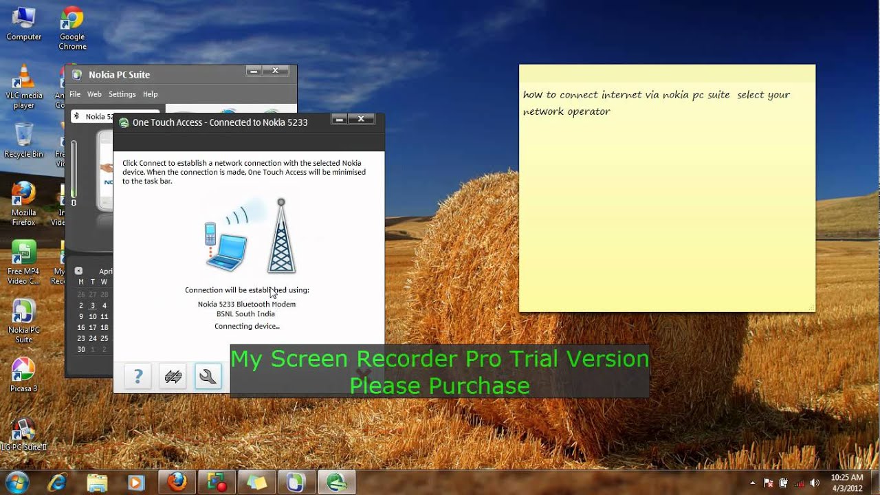 How to Connect Internet by Nokia Pc Suite