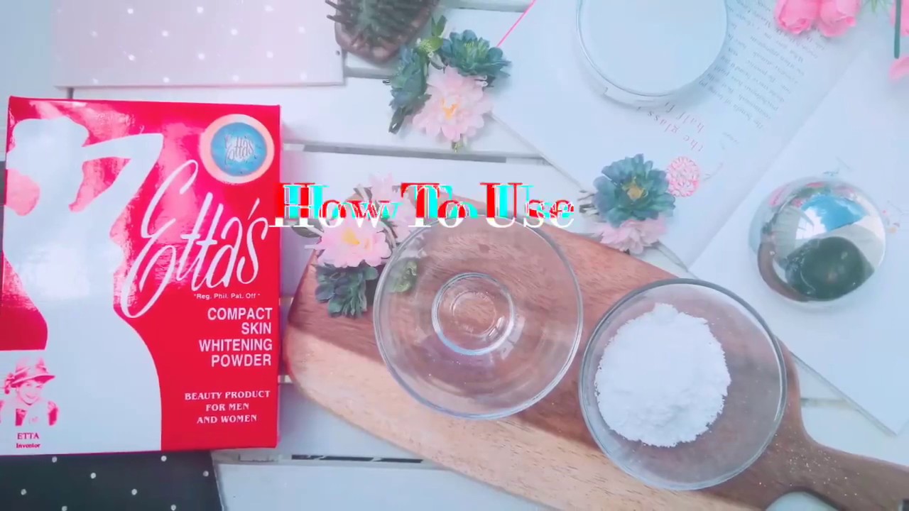 How to Apply Etta's Skin Whitening