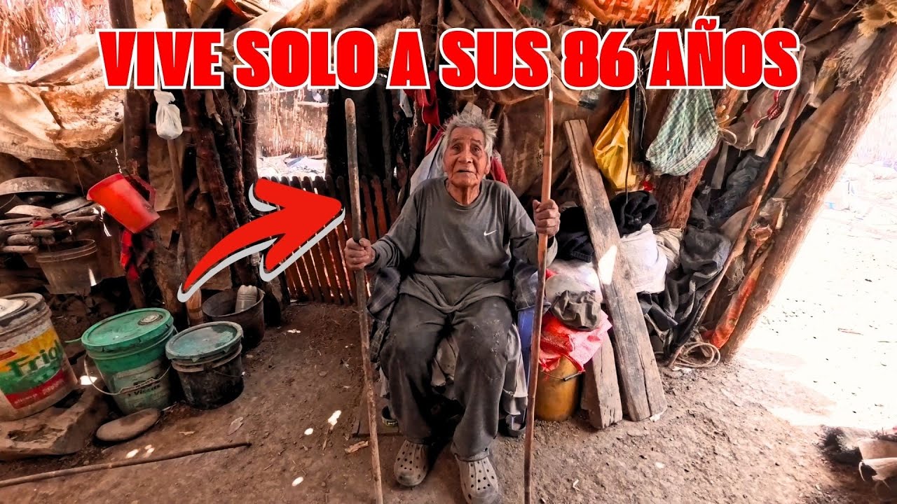 Don Esteban: HOMBRE de 86 A&Ntilde;OS, SOLO e incomunicado. Su &Uacute;NICA compa&ntilde;&iacute;a son sus PALOMAS 