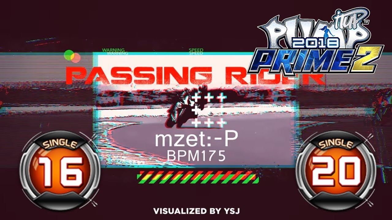 Passing Rider S16 & S20 | PUMP IT UP PRIME 2 (2018) Patch 2.03
