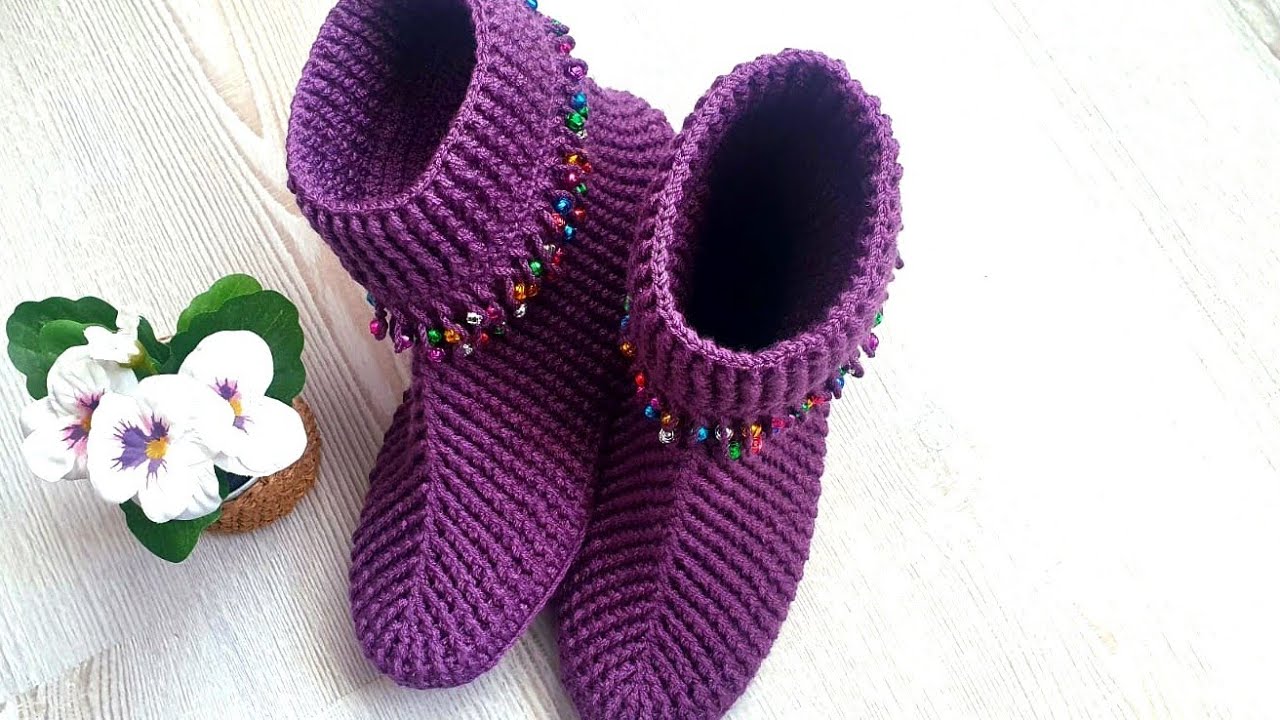 Pullu Botpatik Modeli/kolay parik Modeli. #crochet #botpatik