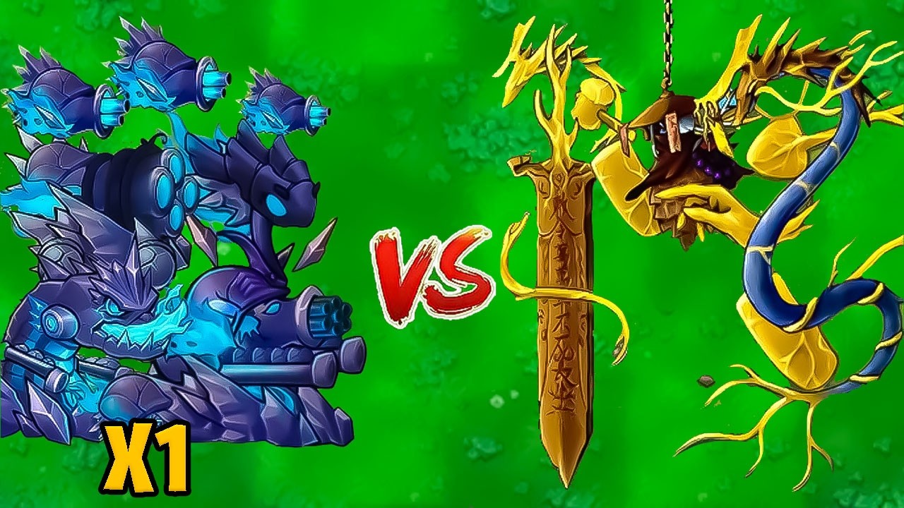 PVZ 1 Fusion 3.4 Challenge!! 1 Plants Fusion VS 300 Zombie Random - Who Will Win?