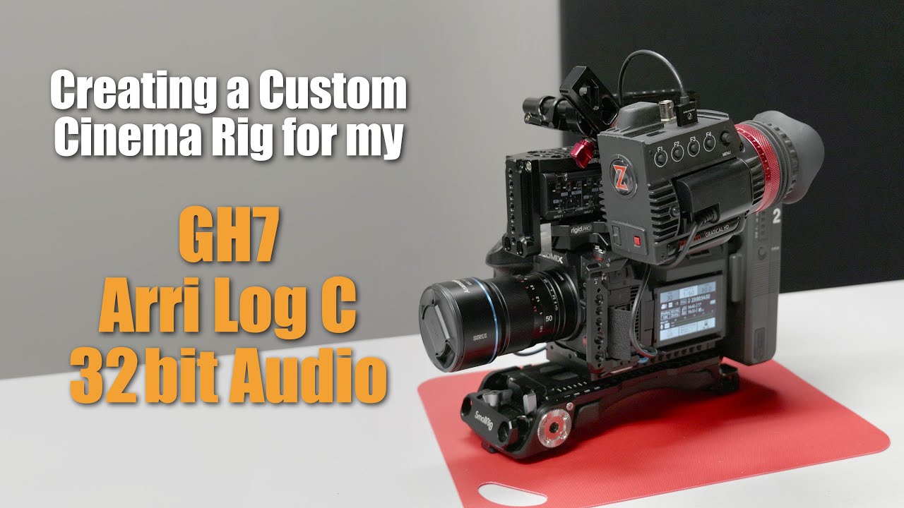 Моя кастомная установка Panasonic Lumix GH7 Arri Log Cinema с 32-битным звуком