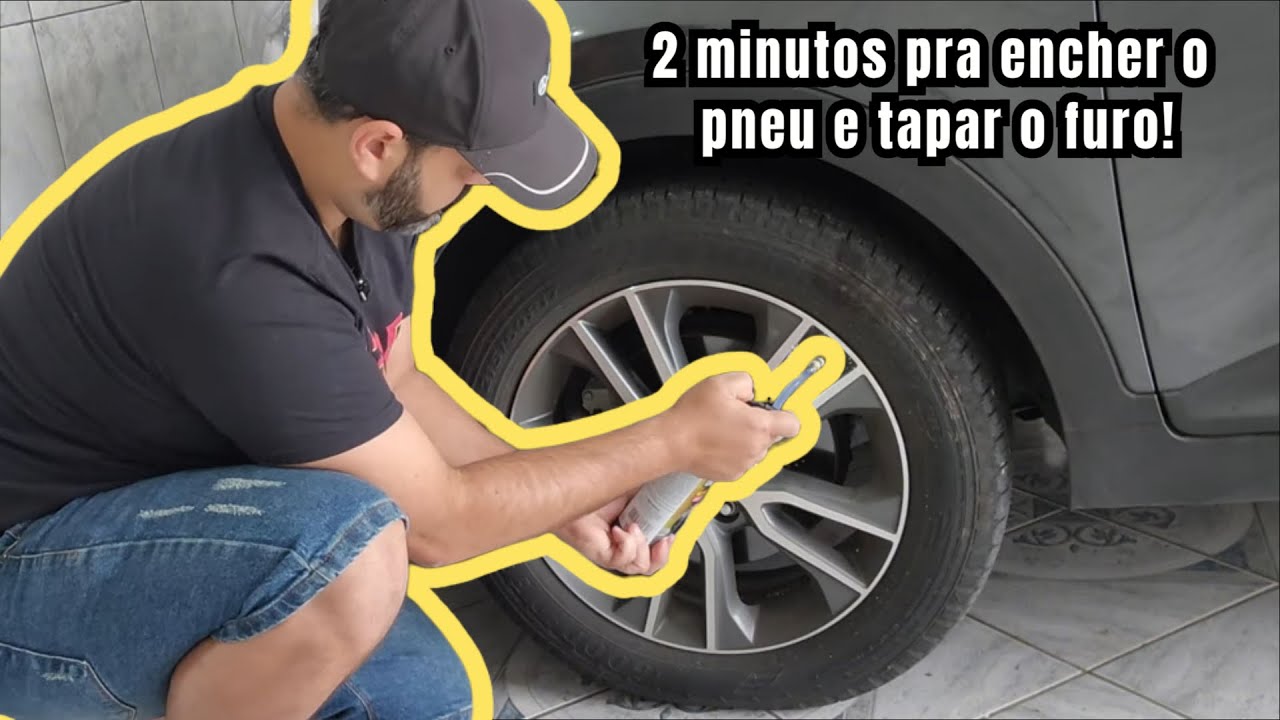 Testei o Reparador de Pneus em Spray: Veja o Resultado na Hora!