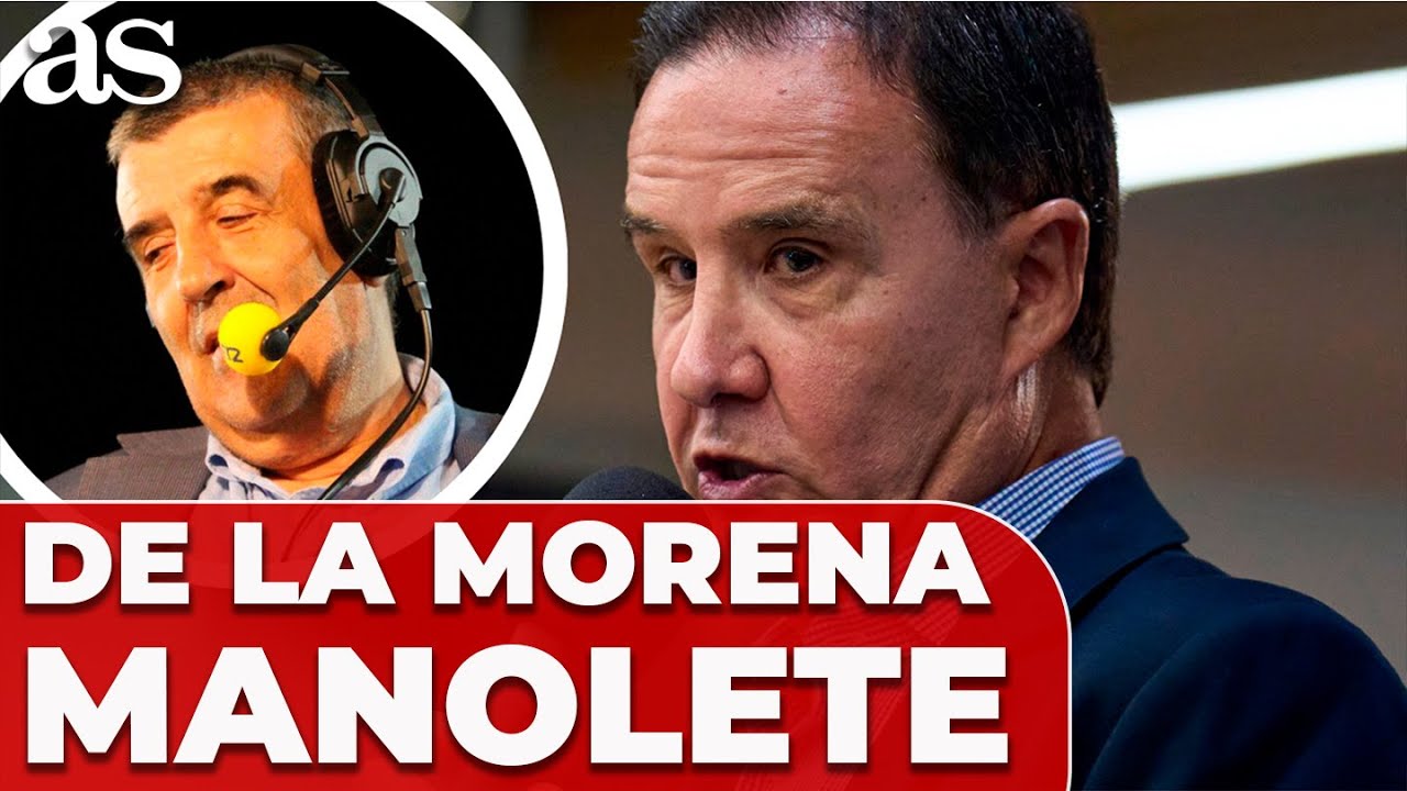 El GRAN HOMENAJE de DE LA MORENA a MANOLETE en El Larguero