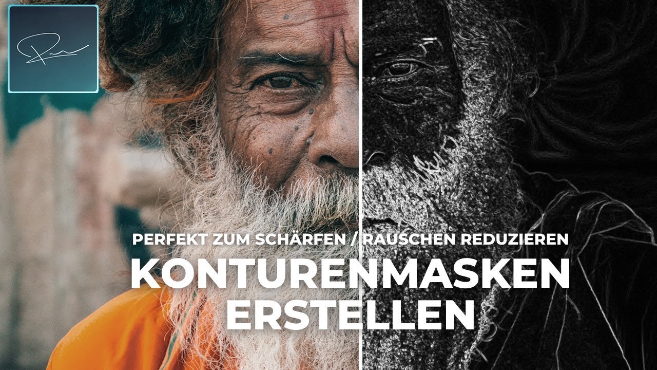 Schnell und einfach die Perfekte Maske zum schärfen erstellen in #Photoshop