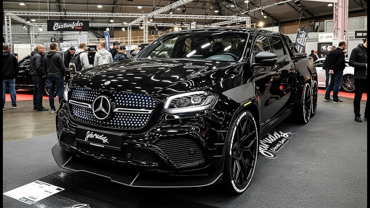 Le Pickup Mercedes 6 Roues Qui Choque la France 🚘🔥 Une Machine de Luxe Extrême
