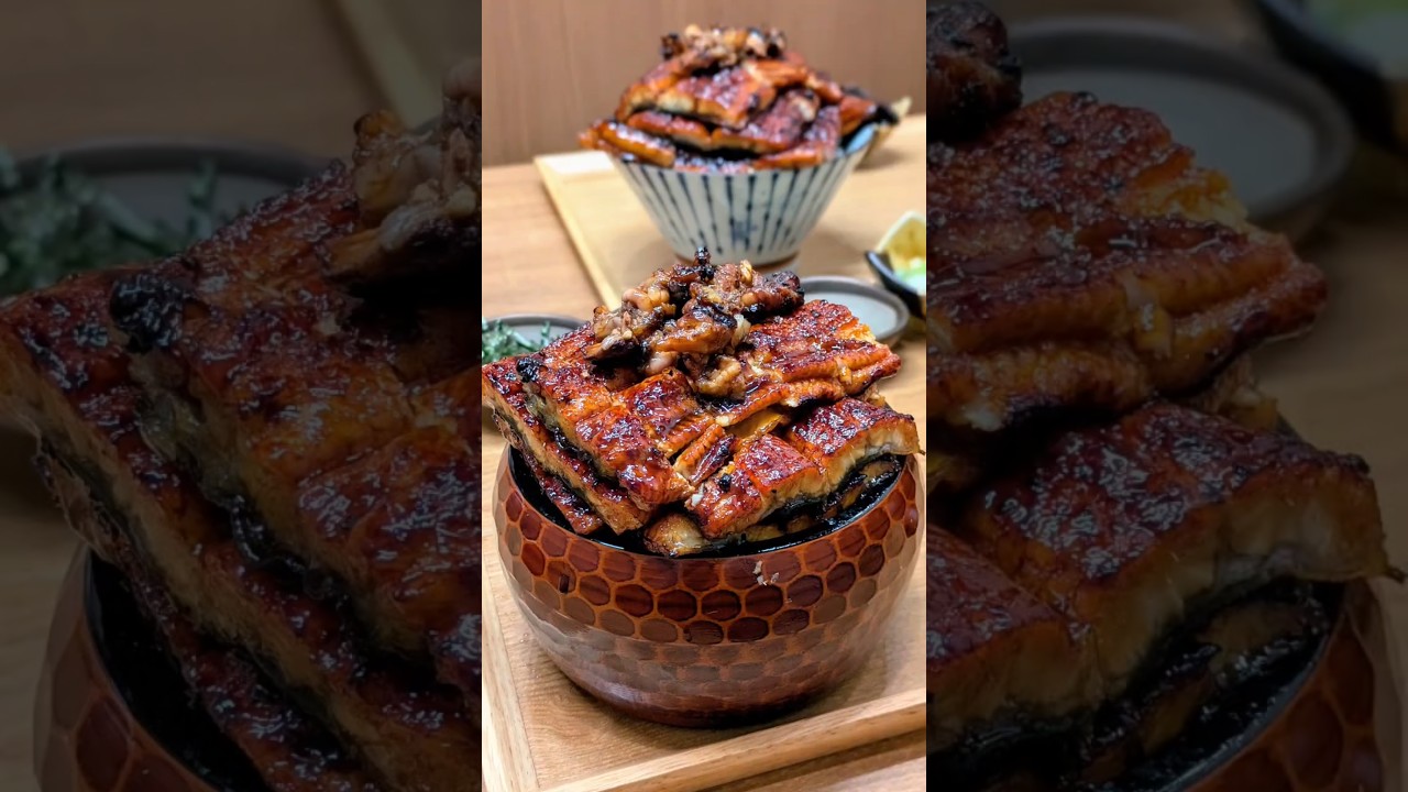 【愛知】はじめからフタを閉める気のない爆盛り激安うなぎ！ランチ980円の意味わからんコスパ！#グルメ #shorts