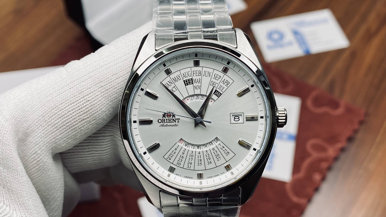 Xship.vn: Мужские часы Orient Multi Year с белым циферблатом RA-BA0004S10B