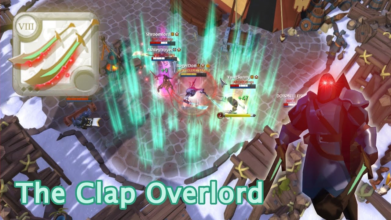 Insane Clap Party - Solo vs Masses - Albion Online 2019 Claps & Combos