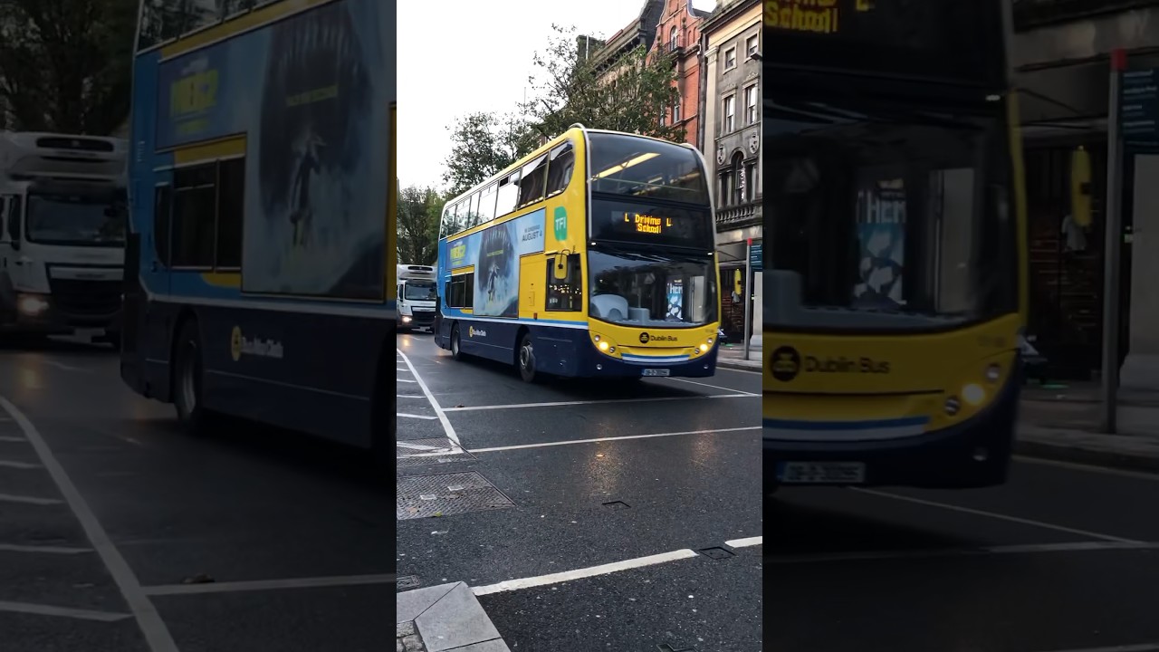 Dublin Bus: Driving School | Enviro400 EV95 | Westmoreland Street, Dublin City | 10/28/2023