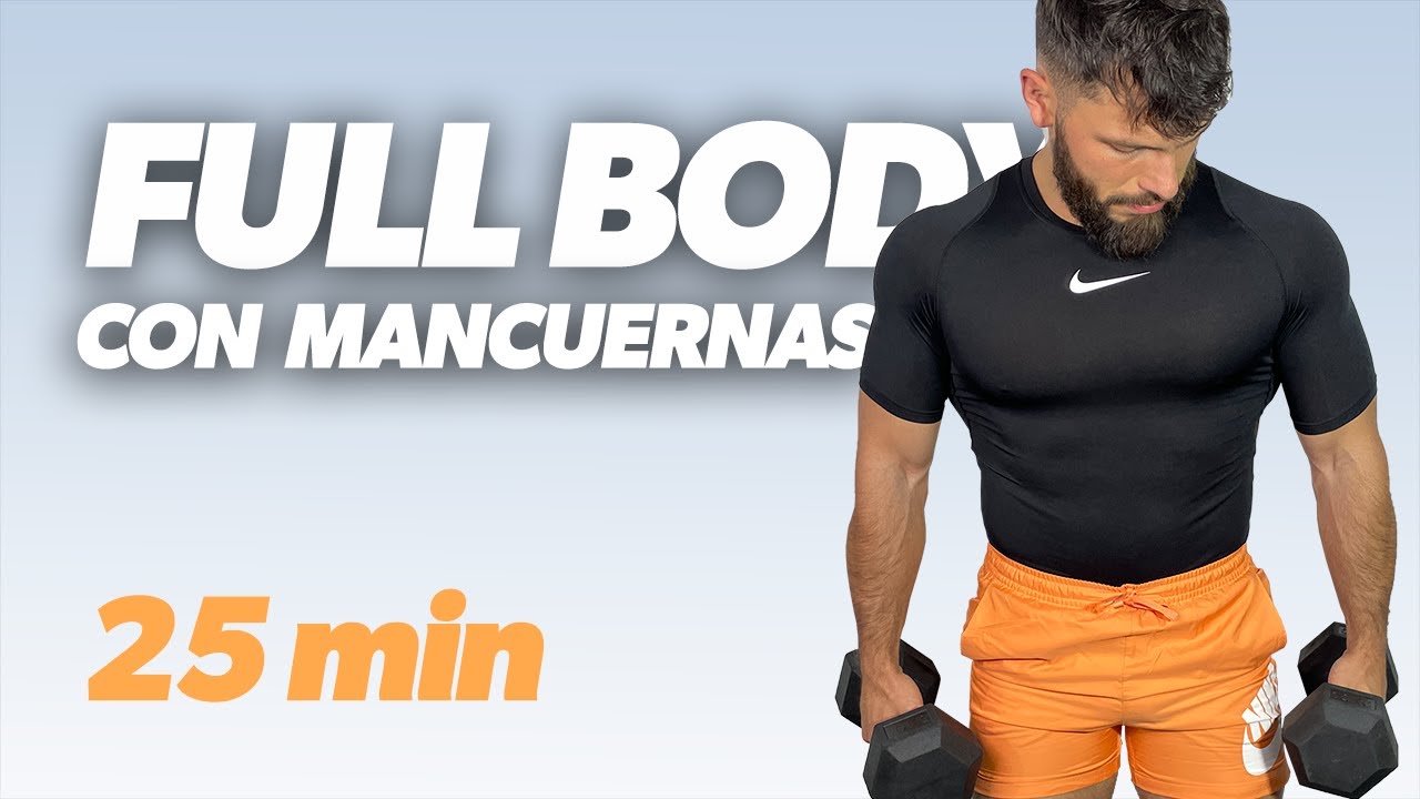 FULL BODY en casa con MANCUERNAS | Daniel Bollaín