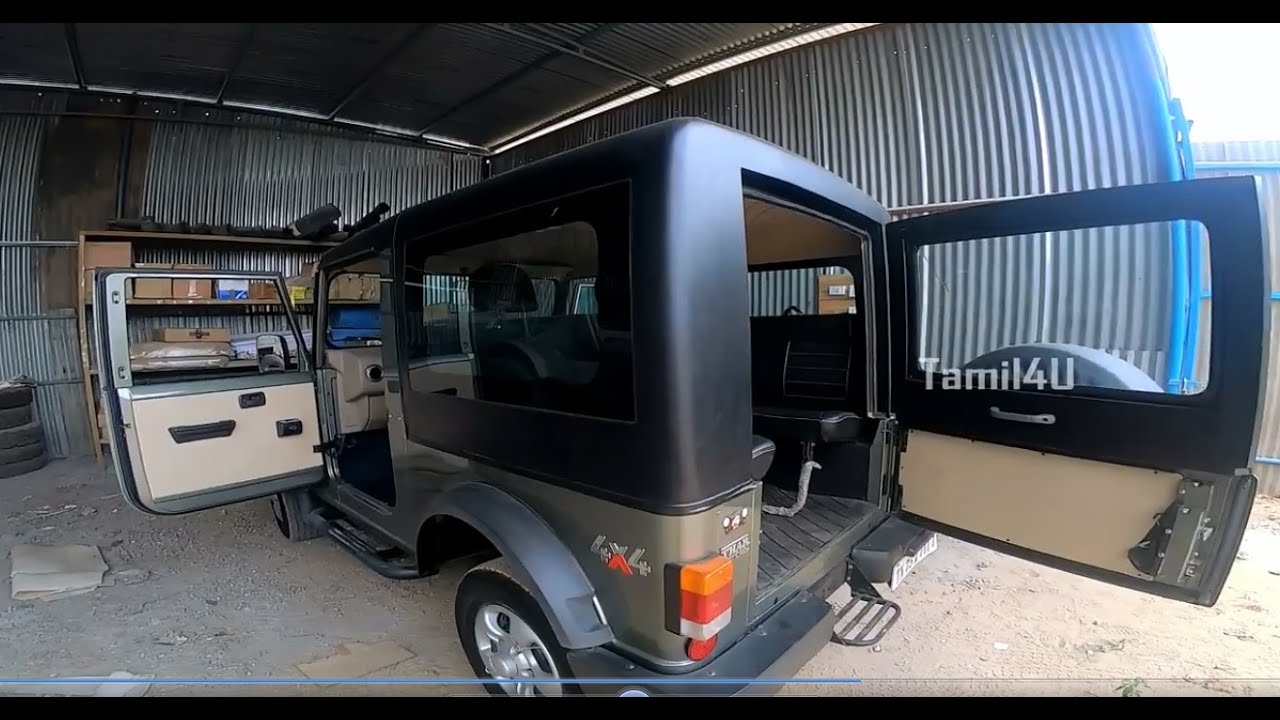 Mahindra thar Hard top (Fibre)