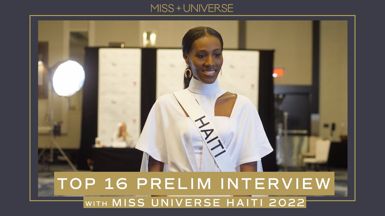 Miss Universe Haiti FULL Closed Door Interview (71st MISS UNIVERSE)