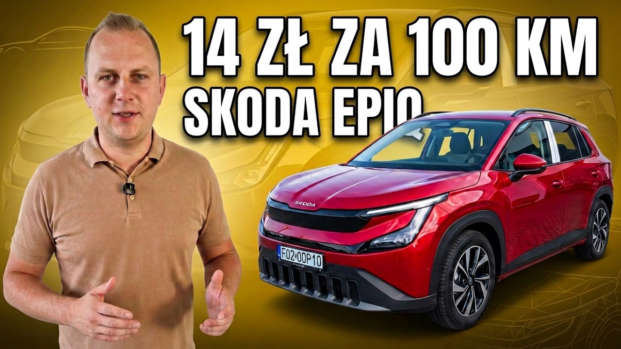 Skoda EPIQ uderza w rynek! - 14 zł za 100 km. Zasięg 440 km i ogromny bagażnik!