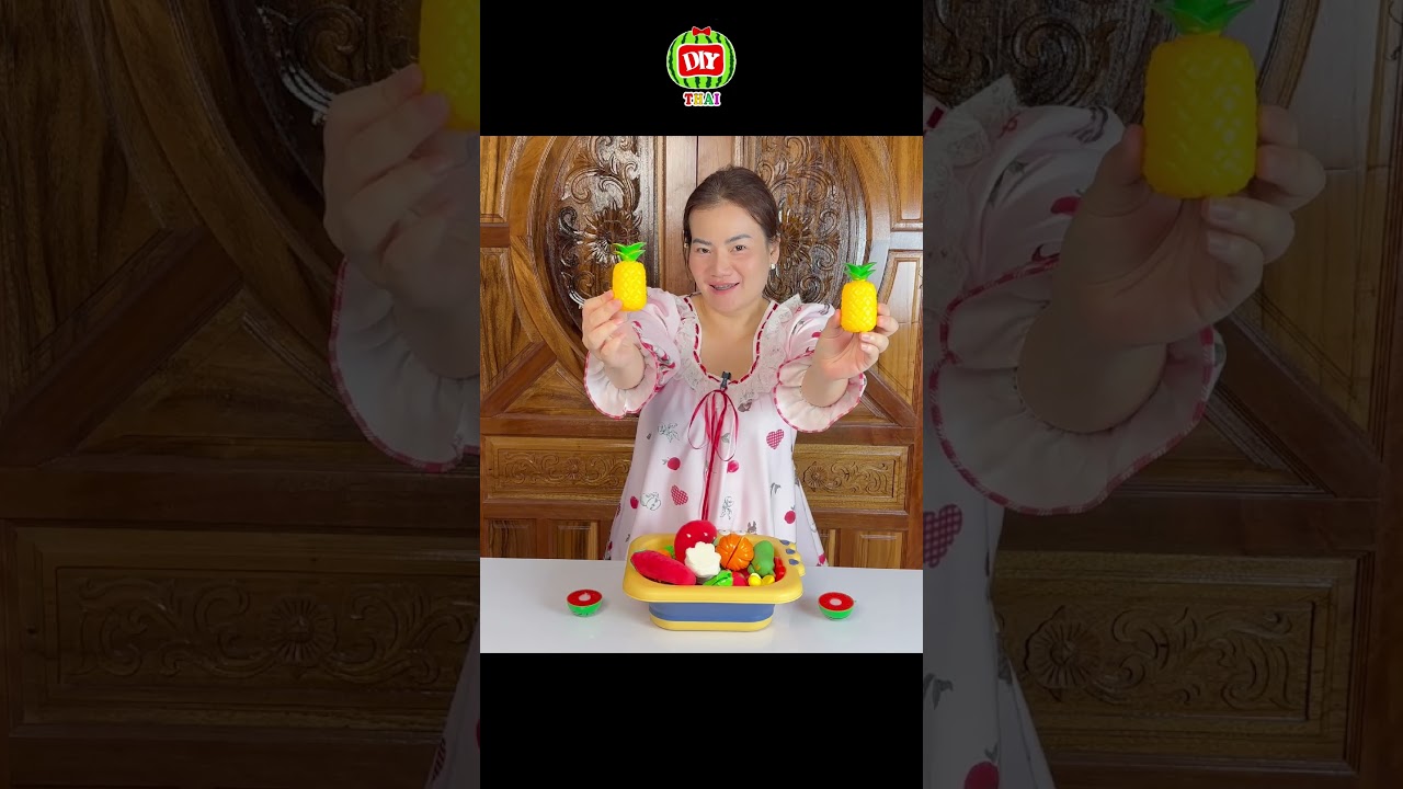 Let's Learn fruits names by Melon DIY