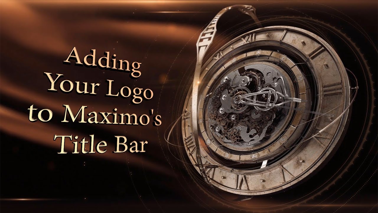 Maximo Minute: Adding a Logo to the Title Bar
