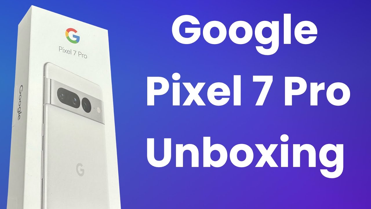 Google Pixel 7 Pro Full Unboxing! (Real World Review)