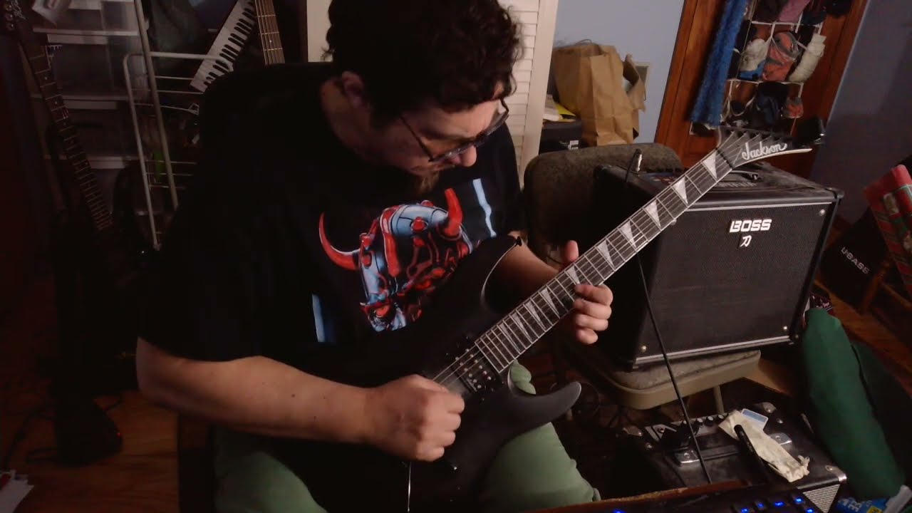 EB Guitar Soloing To Major Tom (Coming Home) Peter Schilling Feb 16th 2026