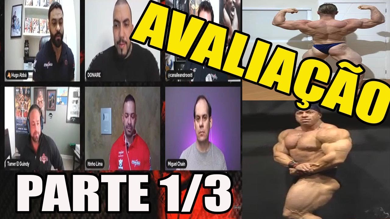 TAMMER &Aacute;RBITRO OLYMPIA AVALIA ATLETAS DA INTEGRAL E D&Aacute; DICAS - PARTE 1/3