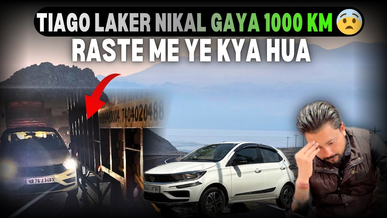 Unexpected Problems On 1000 KM 😨Tiago road Trip | western India Adventure