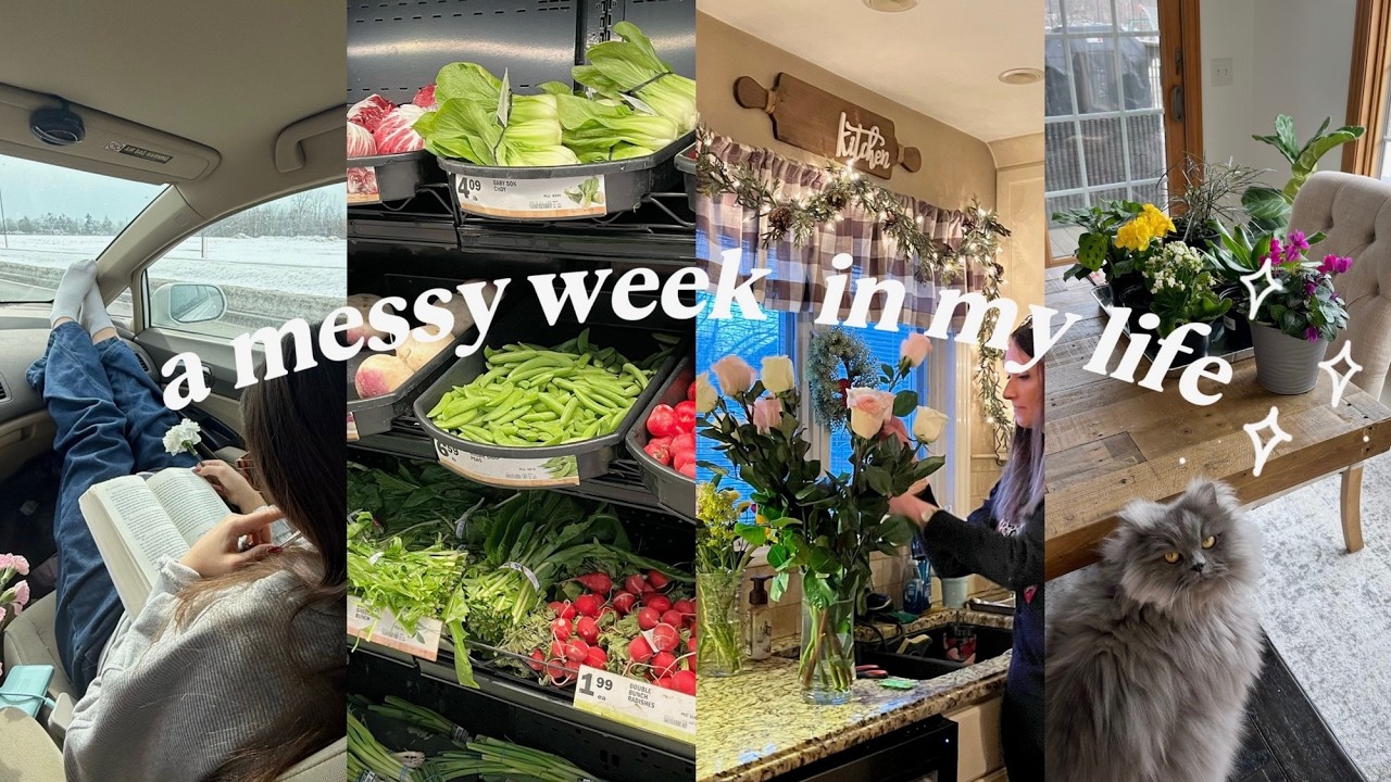 a very unorganized week in my life
