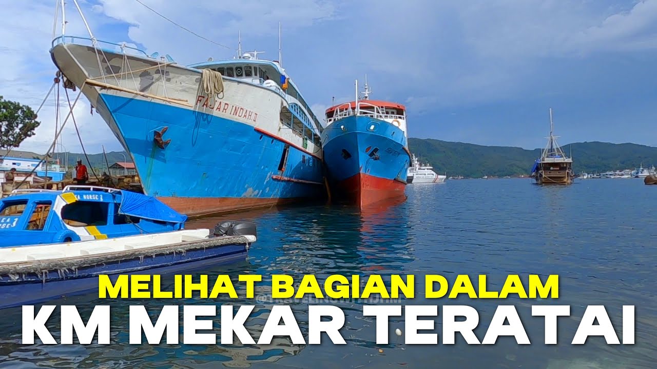 KM Mekar Teratai Melihat Bagian Dalam Kapal