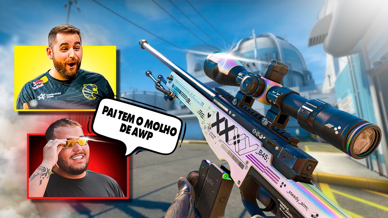 JOGUEI ESSE MAPA DE AWP - FULL MAP SEM CORTES (Melhores Momentos da Live do V$M) #138
