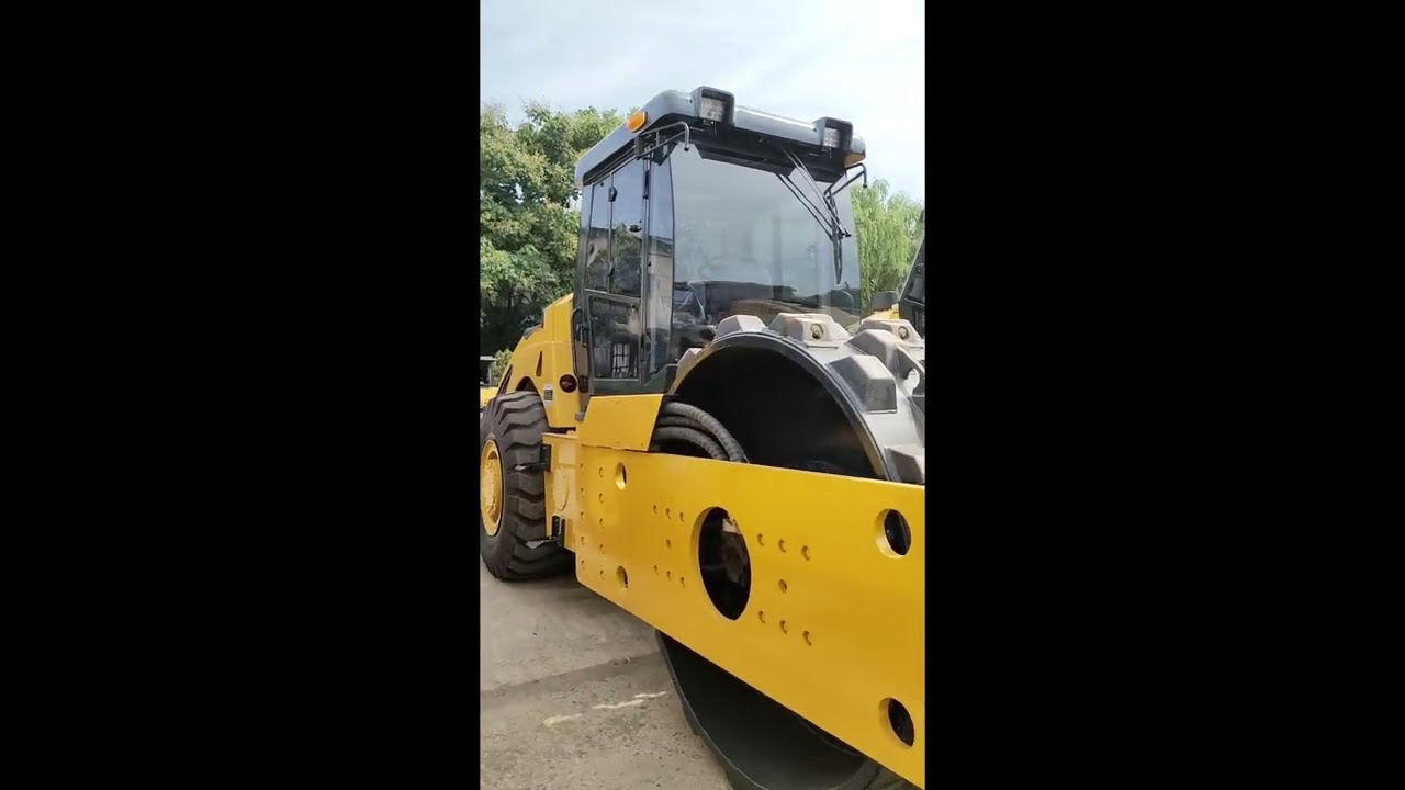 14 tons Mechanical Travel Drive Single Drum Road Roller